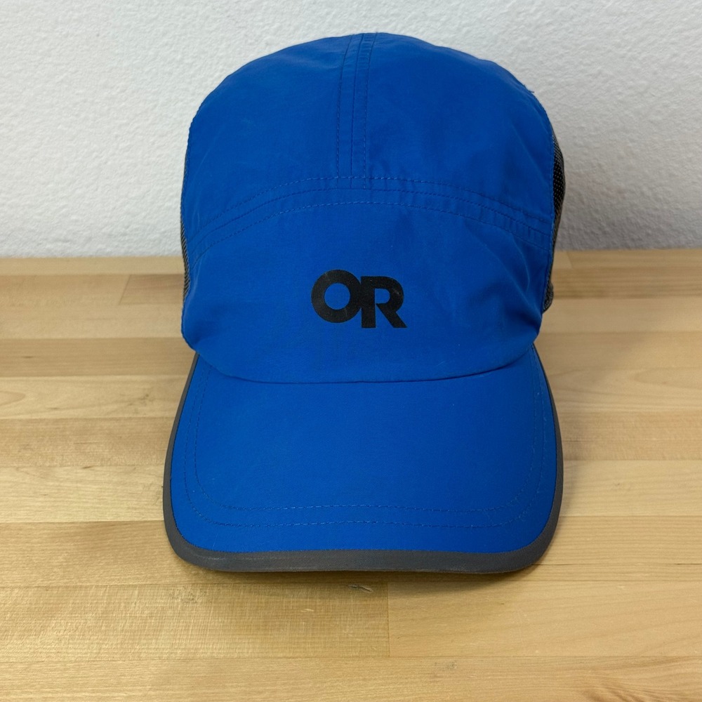 Outdoor Research Swift Cap Blue Charcoal Grey Mesh Performance Hat 243430 OSFA